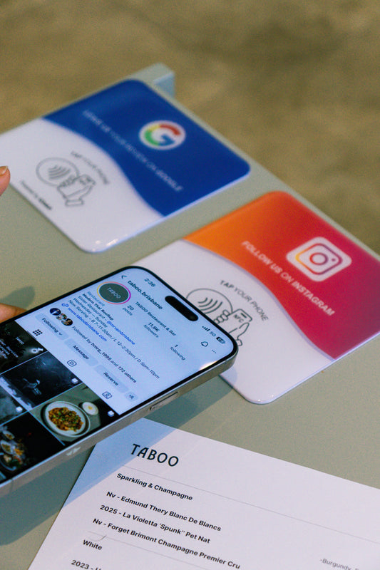 Tap to Follow Instagram Plaque